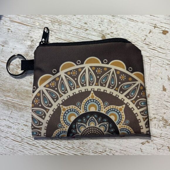Handbags - New! Coin Purse Pouch for Inside Purse Mini Change Wallet with Zipper Keychain N